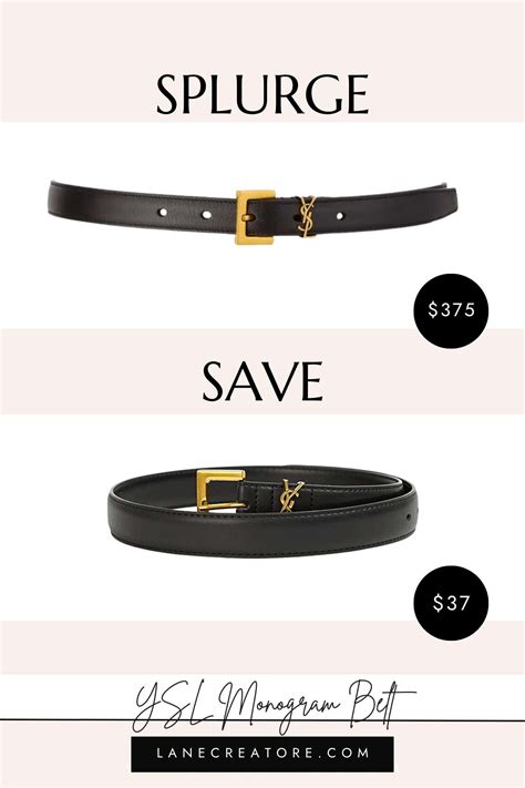 ysl mens belt fake|ysl brooch dupe.